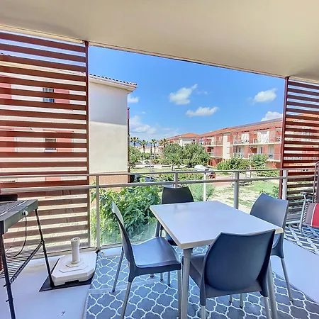 Appa3284-appartement 4 Couchages Avec Piscine Argeles-sur-Mer